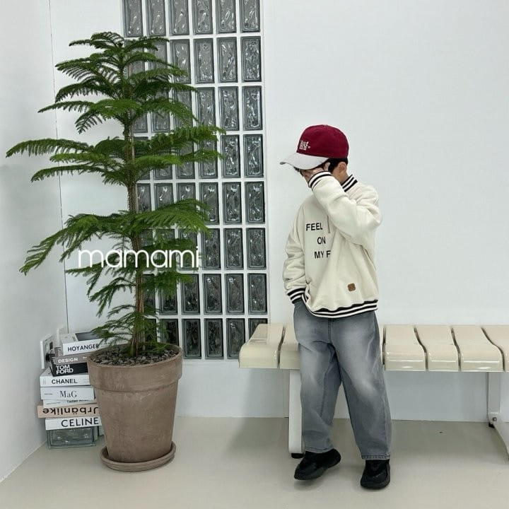 Mamami - Korean Children Fashion - #magicofchildhood - Brush Denim Pants - 8