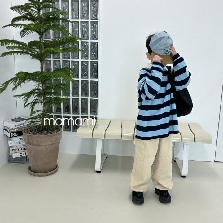 Mamami - Korean Children Fashion - #minifashionista - Rugby Collar Tee - 5