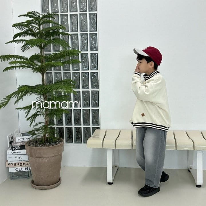 Mamami - Korean Children Fashion - #minifashionista - Brush Denim Pants - 9