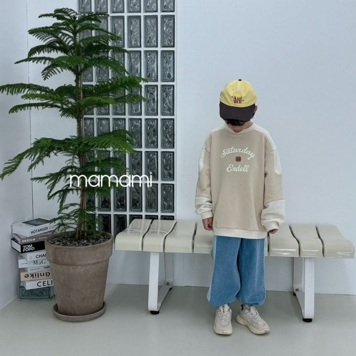 Mamami - Korean Children Fashion - #minifashionista - Pix Denim Jogger Pants - 5