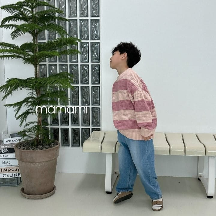 Mamami - Korean Children Fashion - #todddlerfashion - Brush Denim Pants - 11