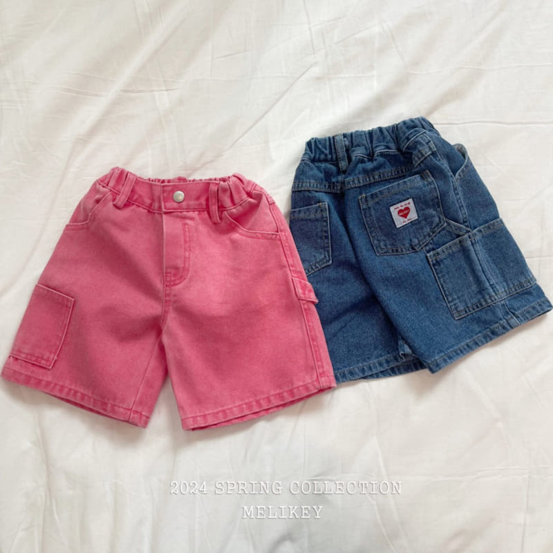 Melikey - Korean Children Fashion - #designkidswear - Pocket Shorts - 4
