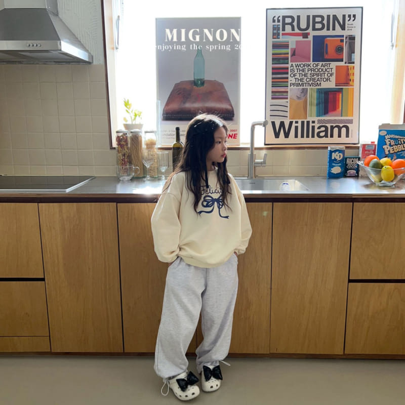 Mignon - Korean Children Fashion - #kidsstore - String Jogger Pants - 5