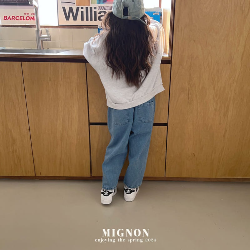 Mignon - Korean Children Fashion - #kidsstore - Standard Denim Pants - 3