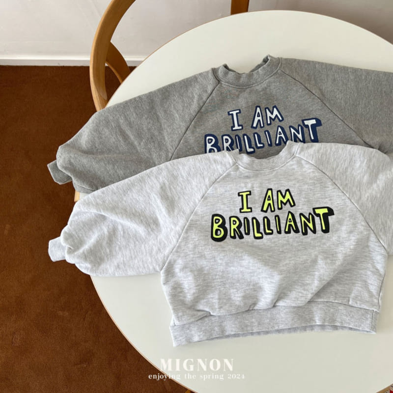 Mignon - Korean Children Fashion - #kidzfashiontrend - Brilliant Sweatshirt