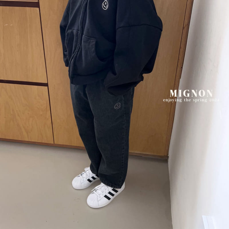 Mignon - Korean Children Fashion - #toddlerclothing - Standard Denim Pants - 11