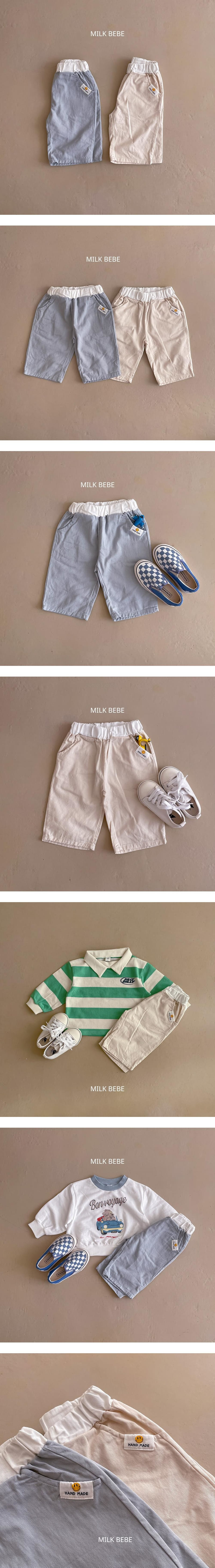 Milk Bebe - Korean Children Fashion - #todddlerfashion - Mile Pants - 2