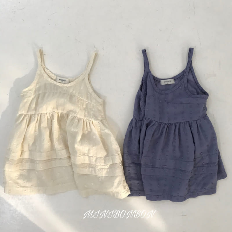 Mini Bongbong - Korean Children Fashion - #magicofchildhood - Cherry Blossoms One-Piece