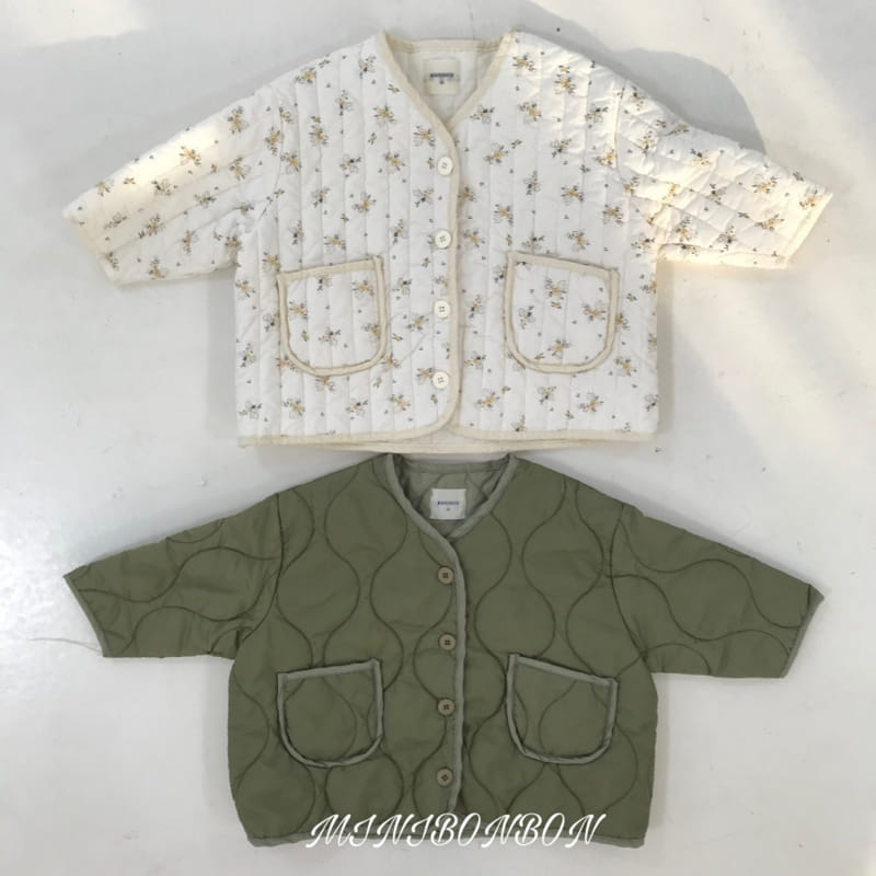 Mini Bongbong - Korean Children Fashion - #stylishchildhood - Quilting Jacket With Mom