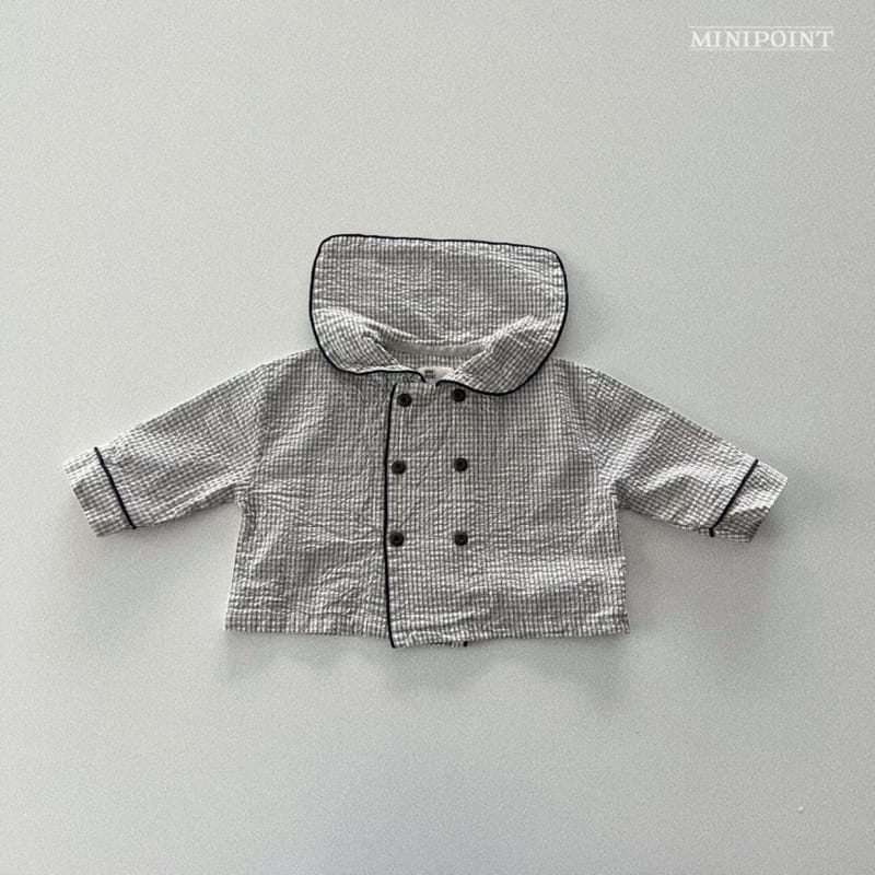 Minipoint - Korean Children Fashion - #kidsstore - Check Sera Top 