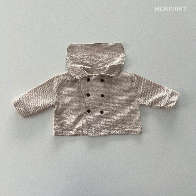 Minipoint - Korean Children Fashion - #kidzfashiontrend - Check Sera Top  - 2