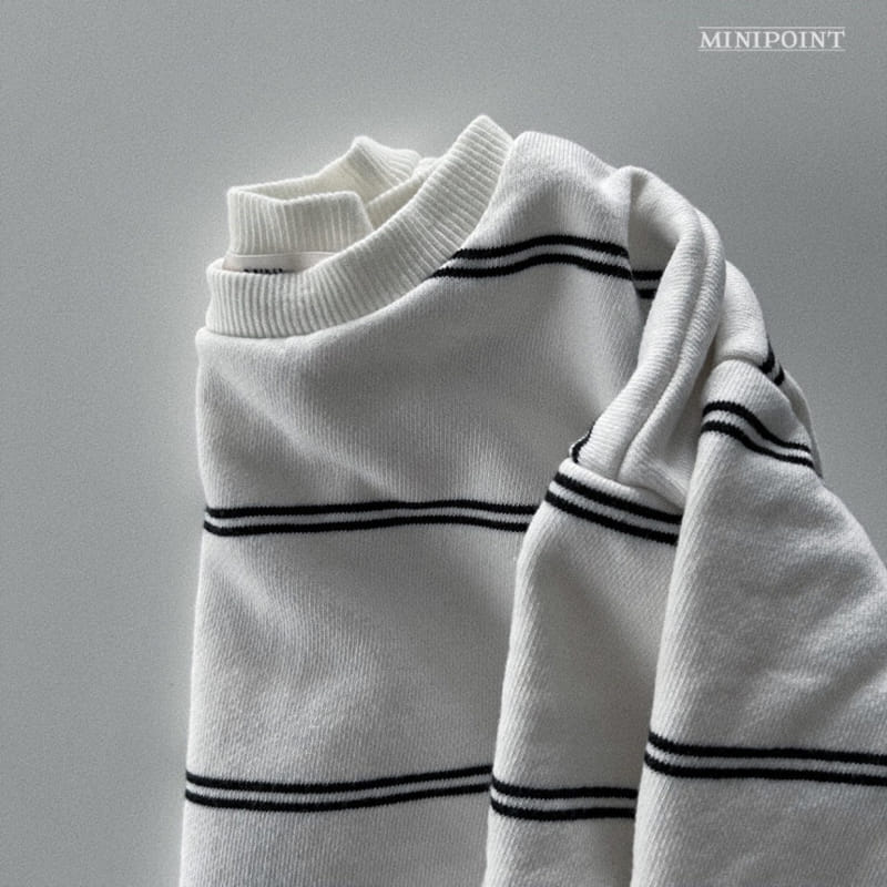 Minipoint - Korean Children Fashion - #magicofchildhood - Line Line One-Piece - 2