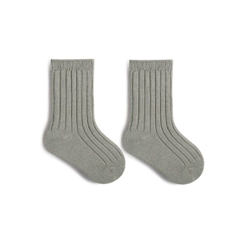 Miso - Korean Children Fashion - #childofig - Tan Color Socks - 5