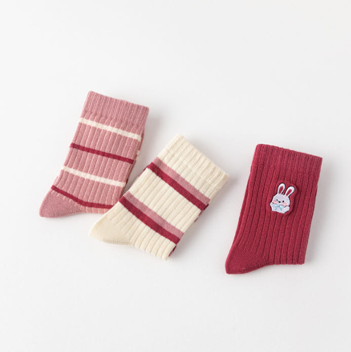 Miso - Korean Children Fashion - #childofig - Po Color Socks Set - 2