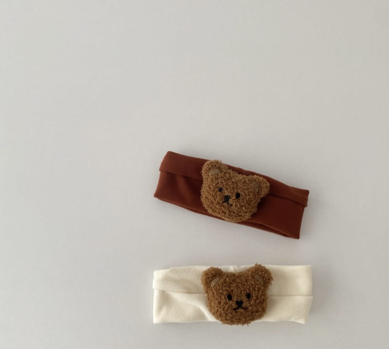 Miso - Korean Children Fashion - #designkidswear - Bear Hana Hair Band