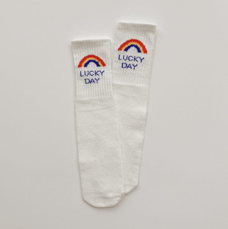 Miso - Korean Children Fashion - #littlefashionista - Lucky Smile Socks - 5