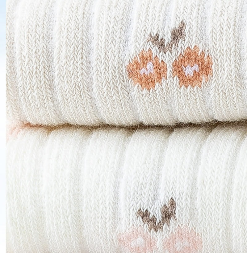 Miso - Korean Children Fashion - #littlefashionista - Margaret Frill Socks - 2