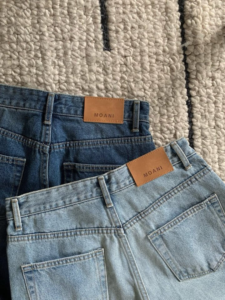 Moani - Korean Women Fashion - #momslook - Ayla Roll Up Wide Denim - 11