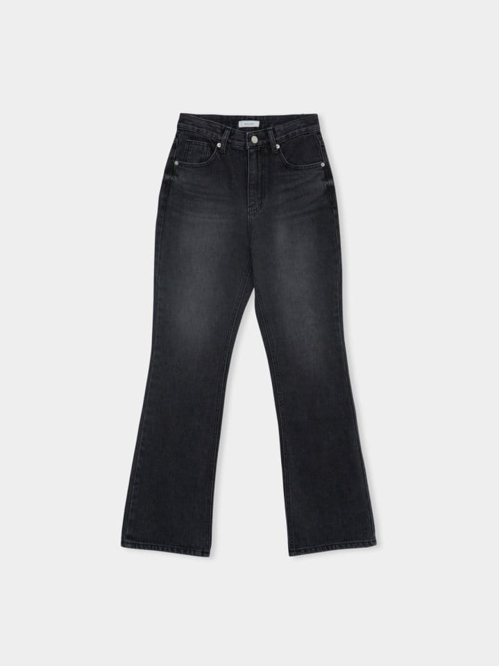 Moani - Korean Women Fashion - #momslook - Semi Pleared Denim Pants  - 6