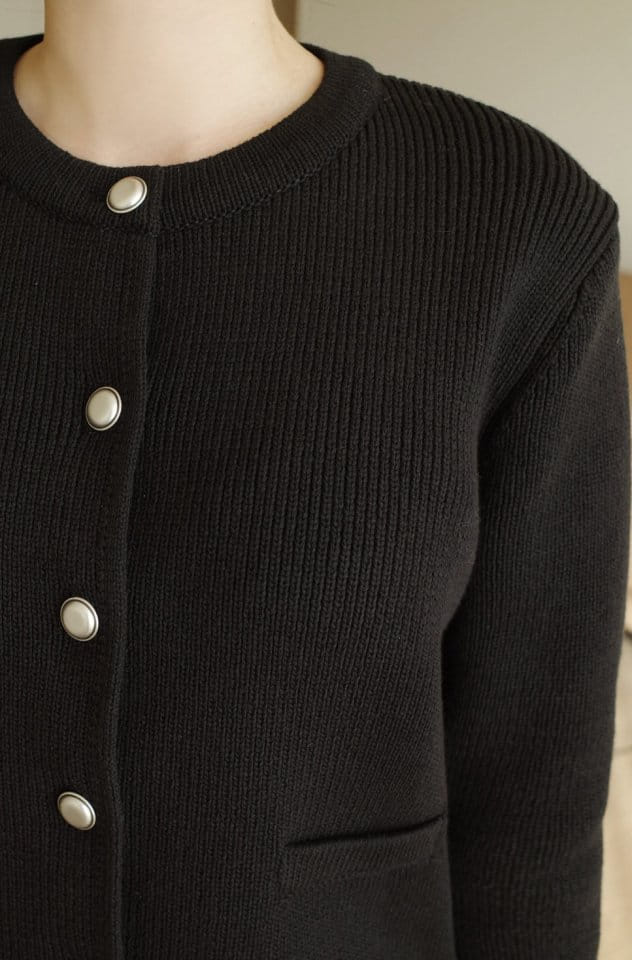 Moani - Korean Women Fashion - #thelittlethings - Mollin French Knit Cardigan - 4