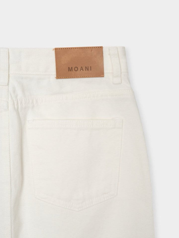 Moani - Korean Women Fashion - #romanticstyle - Fave Back Slit Denim Skirt - 6