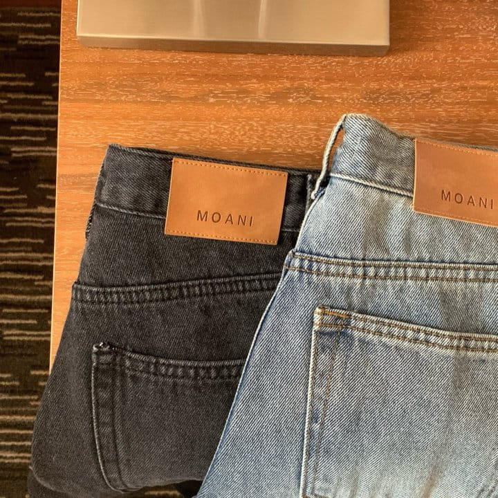 Moani - Korean Women Fashion - #thelittlethings - Semi Pleared Denim Pants 
