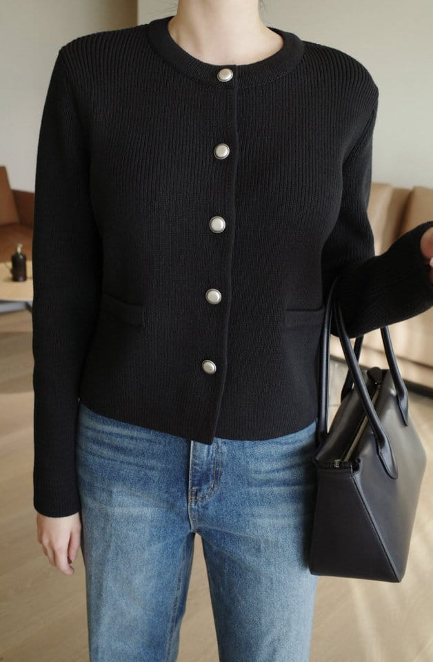 Moani - Korean Women Fashion - #thelittlethings - Mollin French Knit Cardigan - 3