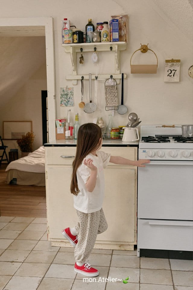 Mon Atelier - Korean Children Fashion - #stylishchildhood - Waffle Jogger Pants - 4