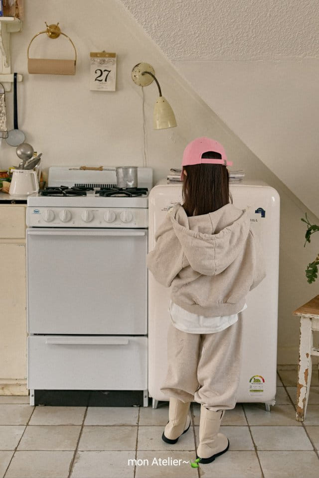 Mon Atelier - Korean Children Fashion - #childrensboutique - Mom Hoody Jumper - 4