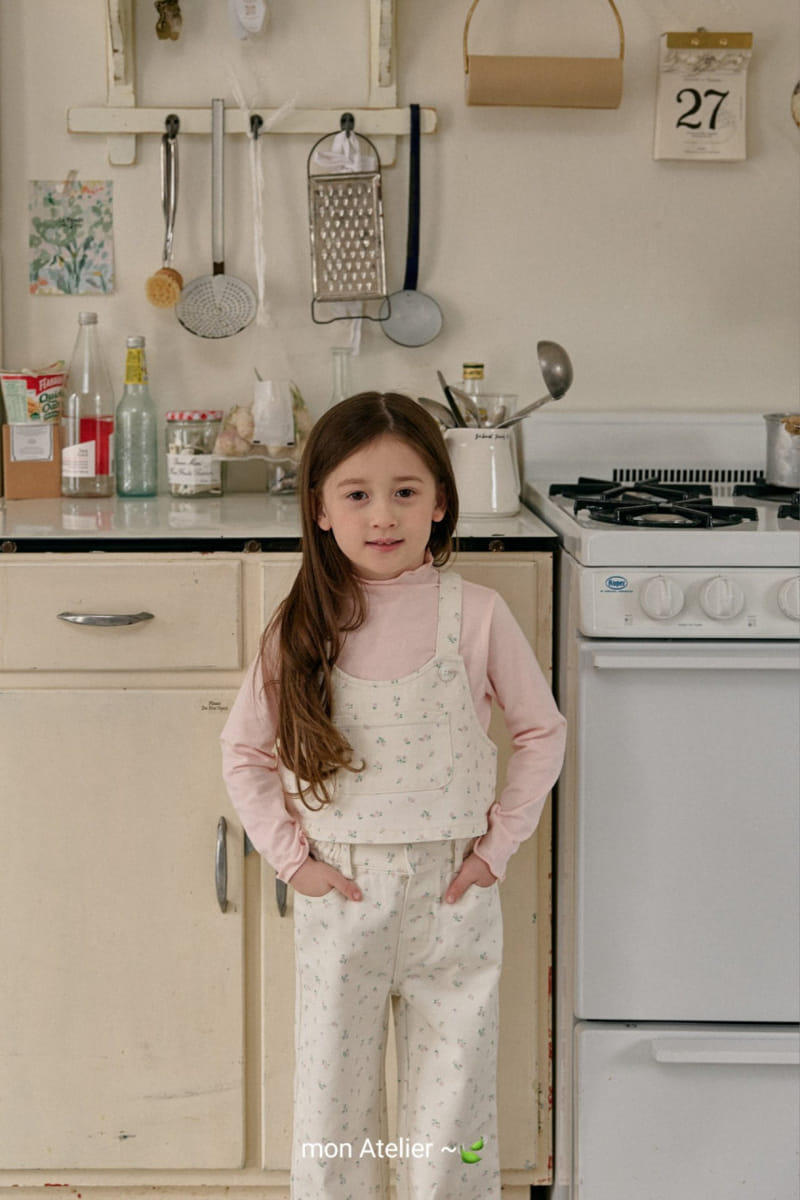 Mon Atelier - Korean Children Fashion - #discoveringself - Flower Bustier - 4