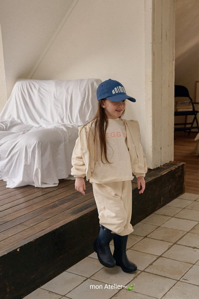 Mon Atelier - Korean Children Fashion - #kidsshorts - Mom Jogger Pants - 8