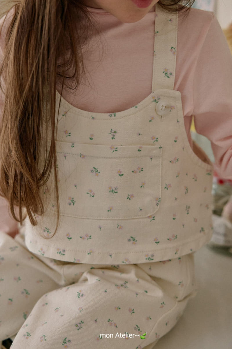 Mon Atelier - Korean Children Fashion - #kidsstore - Flower Bustier - 6
