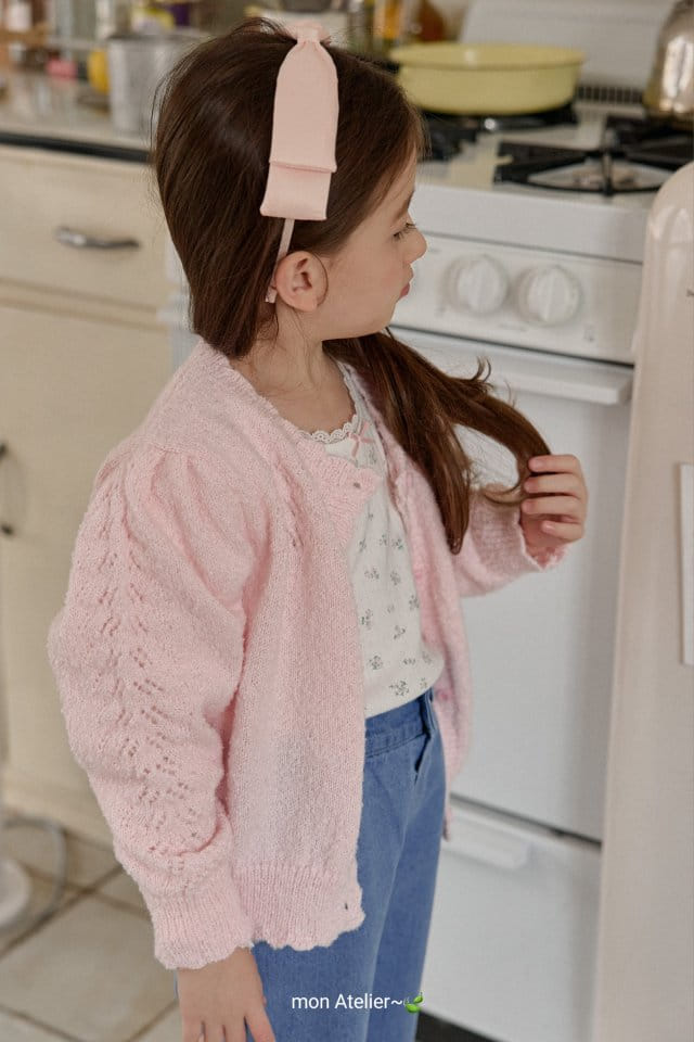 Mon Atelier - Korean Children Fashion - #littlefashionista - Cotton Candy Cardigan - 8