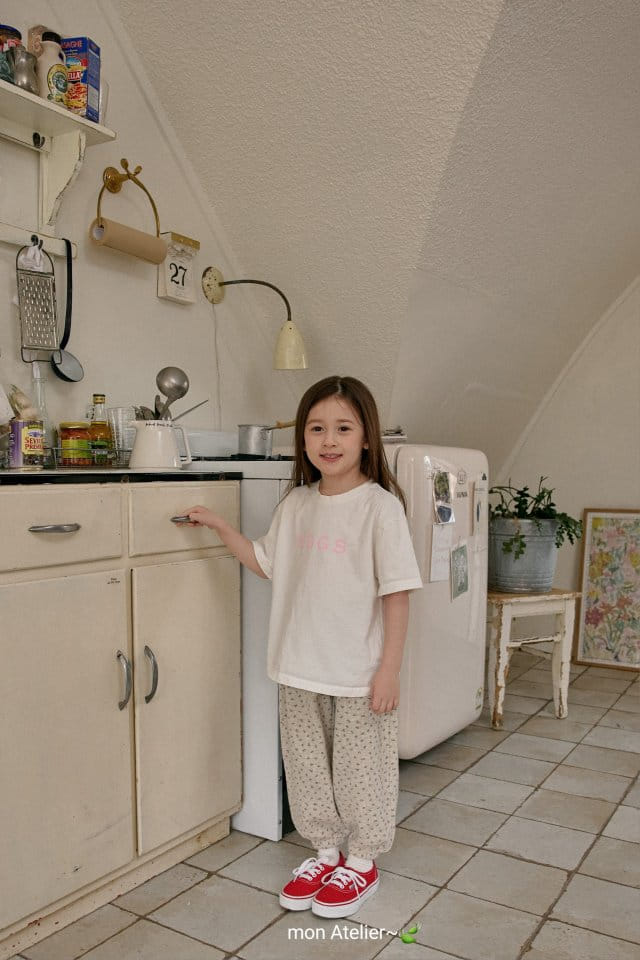 Mon Atelier - Korean Children Fashion - #todddlerfashion - Waffle Jogger Pants