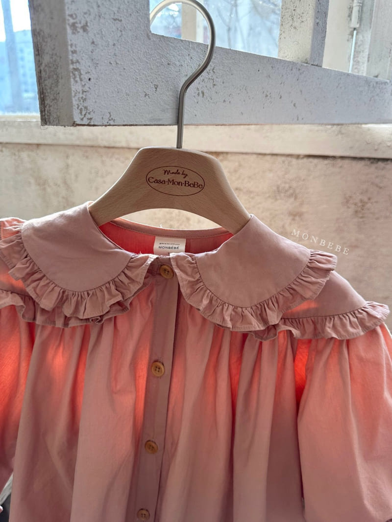 Monbebe - Korean Children Fashion - #toddlerclothing - Double Collar Jacket - 8