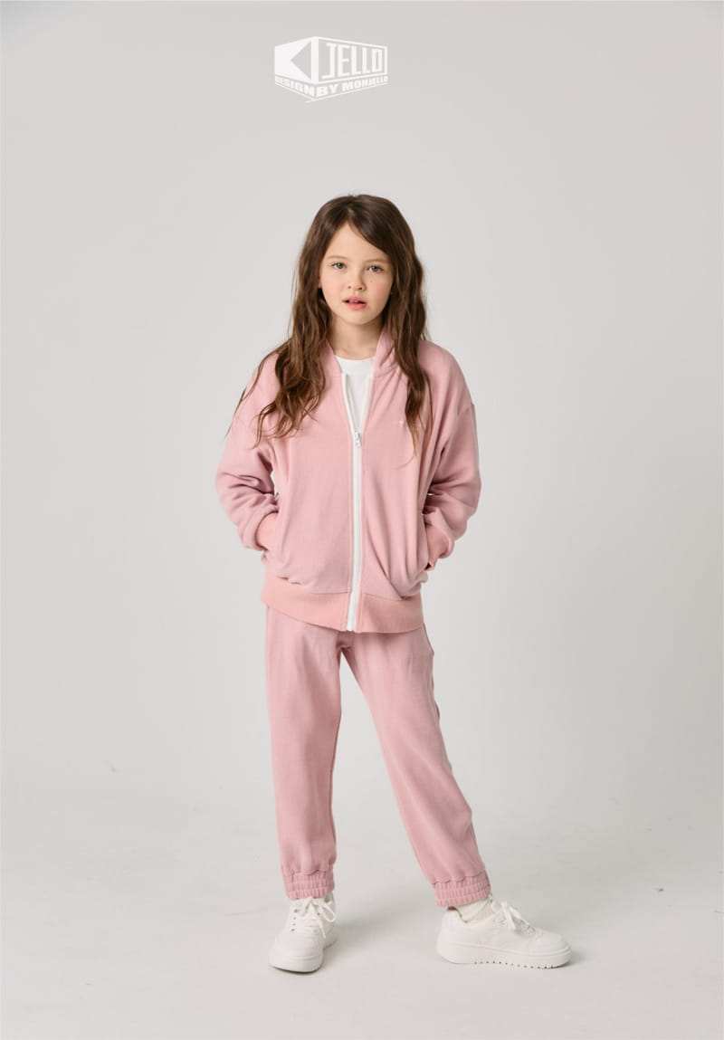Monjello - Korean Children Fashion - #Kfashion4kids - Bahama Hoody Zip Up Top Bottom Set  - 6