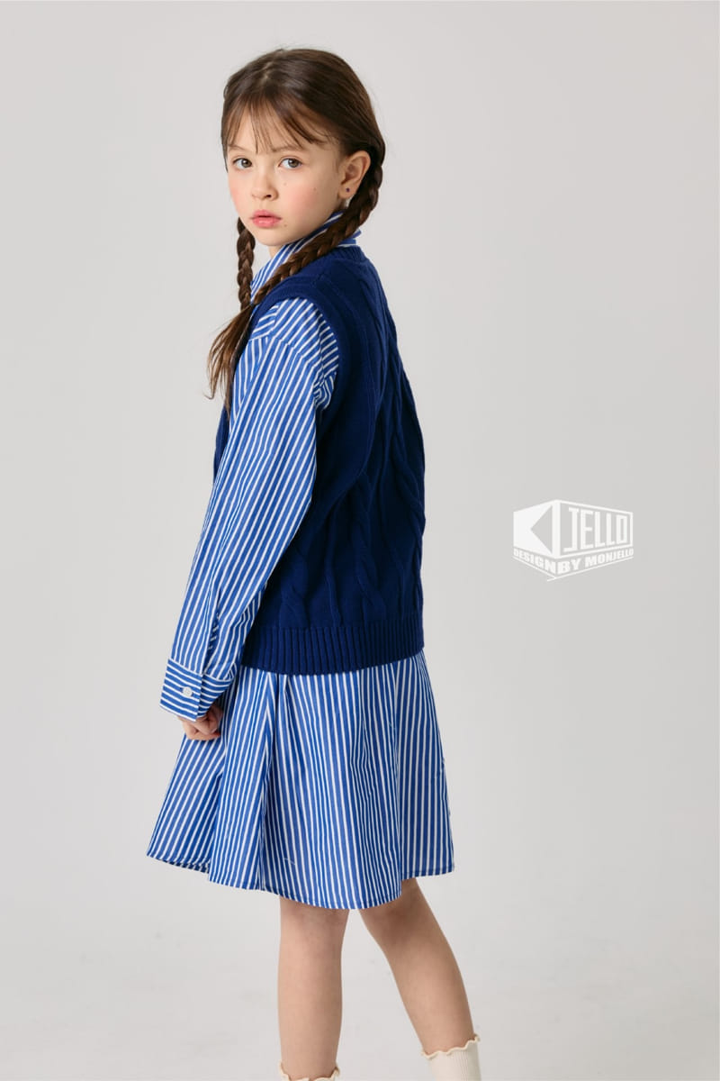 Monjello - Korean Children Fashion - #fashionkids - Lang Vest - 4