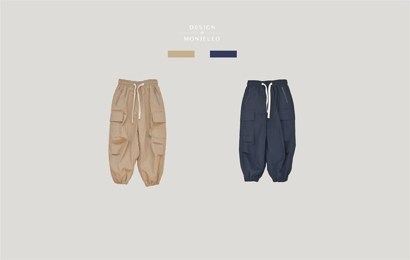Monjello - Korean Children Fashion - #kidzfashiontrend - Arden Cargo Long Pants - 3