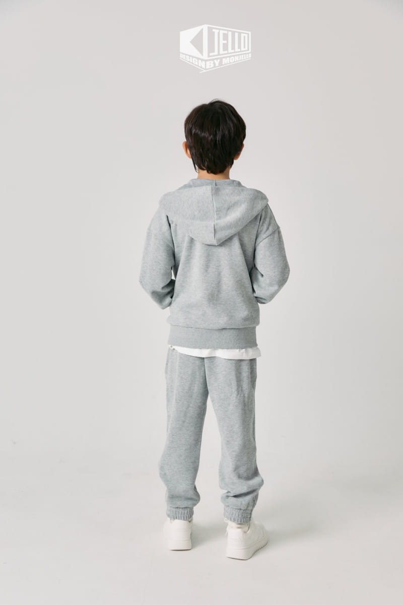 Monjello - Korean Children Fashion - #littlefashionista - Bahama Hoody Zip Up Top Bottom Set  - 7