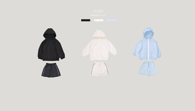 Monjello - Korean Children Fashion - #todddlerfashion - Milano Windbreak Top Bottom Set - 10
