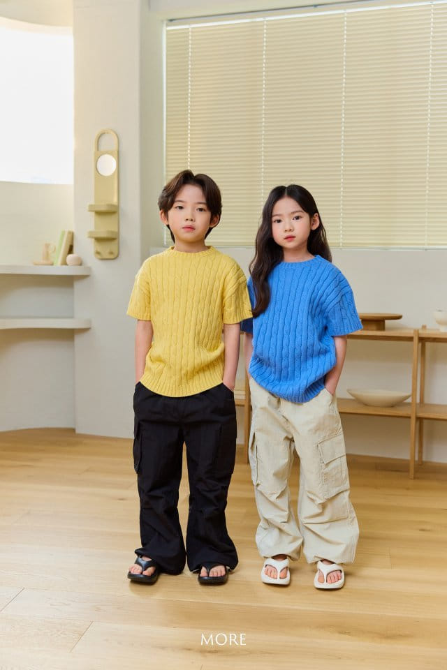 More - Korean Children Fashion - #childrensboutique - Ni Line Cargo Pants - 2