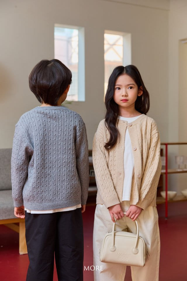 More - Korean Children Fashion - #kidsstore - Cable Cardigan - 3