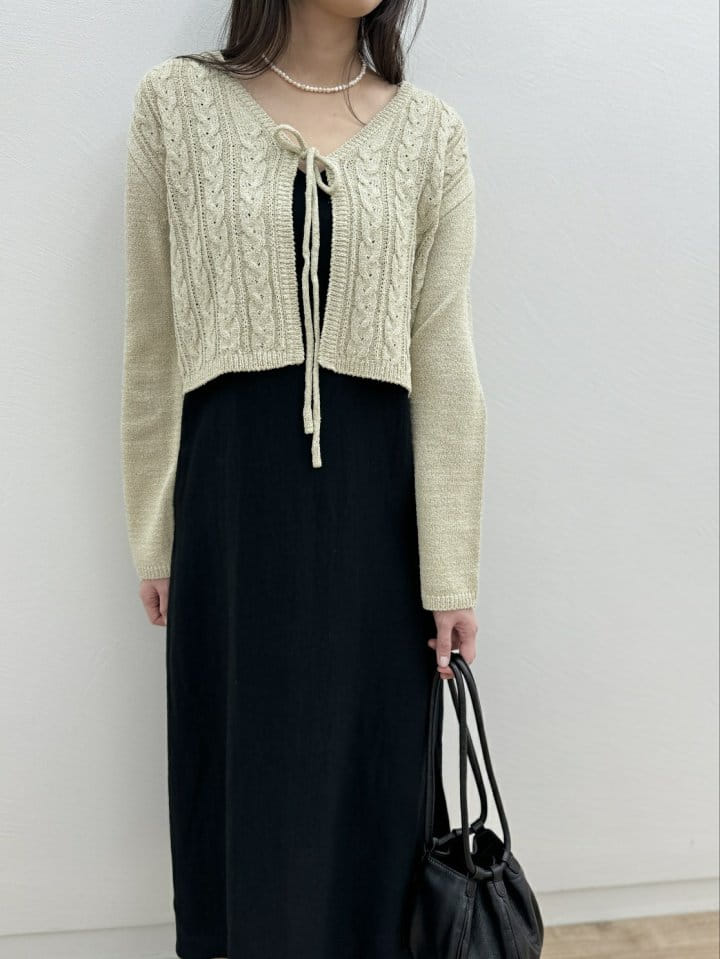 Most - Korean Women Fashion - #momslook - Leeds Twiddle Cardigan - 6