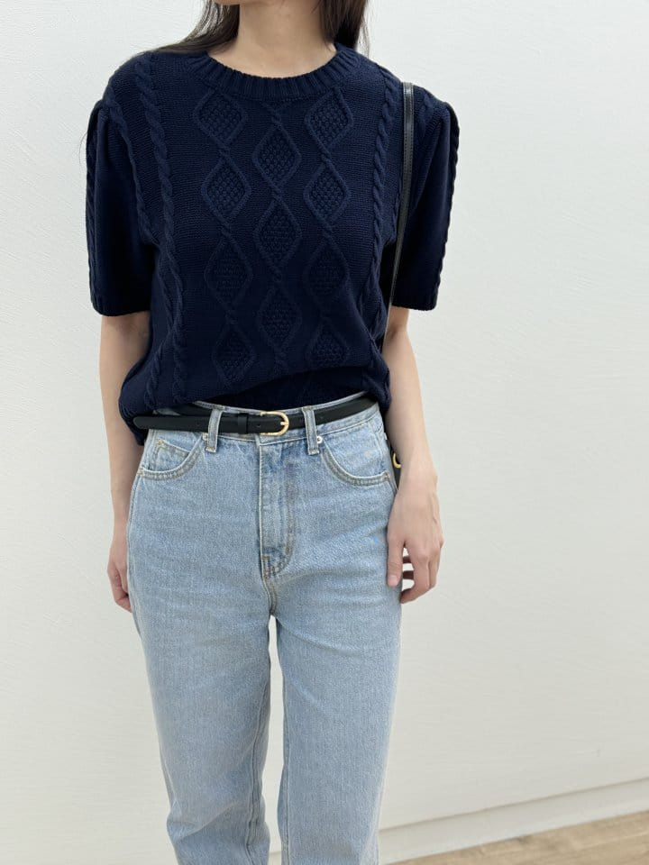 Most - Korean Women Fashion - #momslook - Chief Twiddle Knit - 11