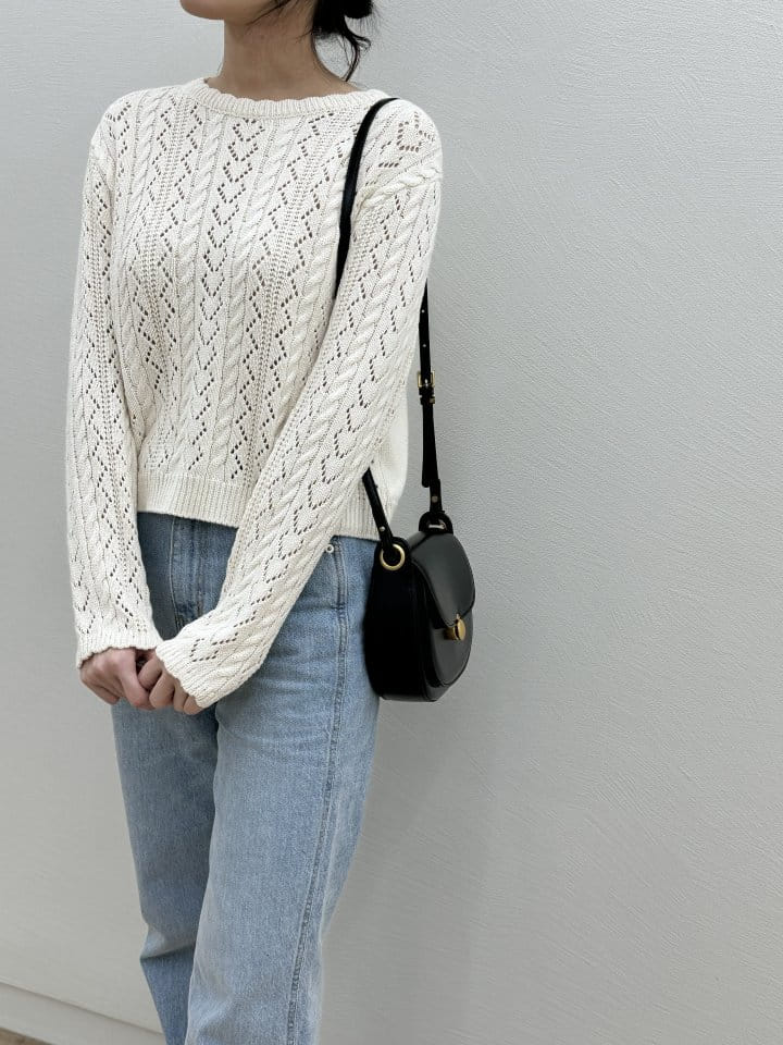 Most - Korean Women Fashion - #momslook - Unick C Knit - 2