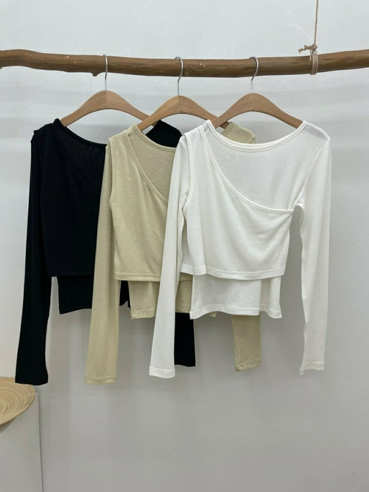 Most - Korean Women Fashion - #momslook - Bes Layered Tee - 10