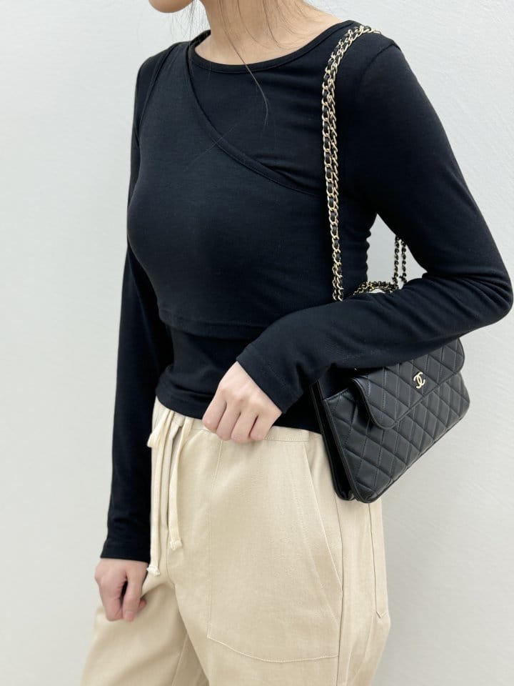 Most - Korean Women Fashion - #momslook - Bes Layered Tee - 5