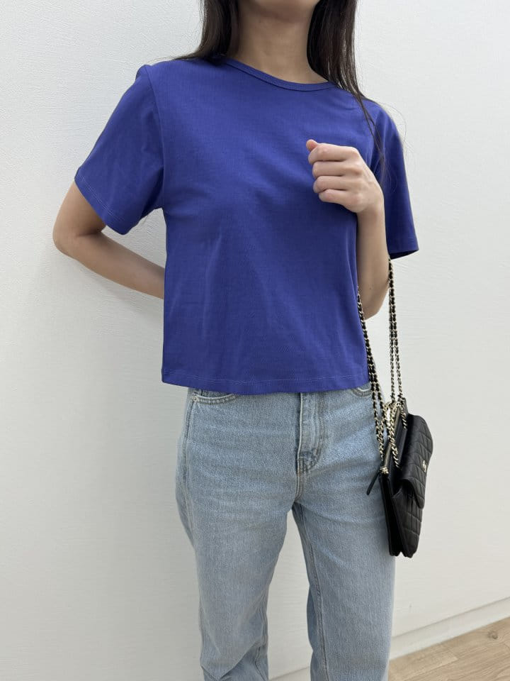 Most - Korean Women Fashion - #momslook - Mui Short Sleeve Tee - 10