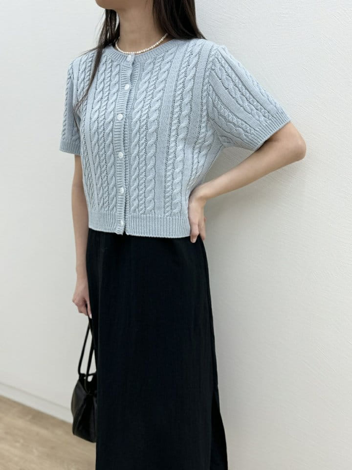 Most - Korean Women Fashion - #restrostyle - Rosen Twiddle Cardigan - 5