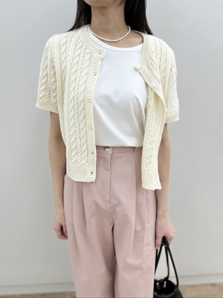 Most - Korean Women Fashion - #shopsmall - Rosen Twiddle Cardigan - 7